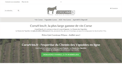Desktop Screenshot of corsevins.fr